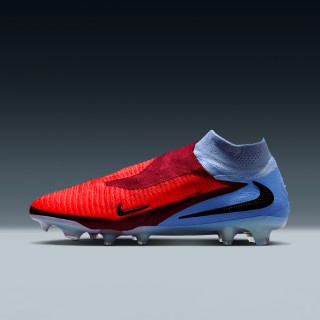 Nike Phantom 6 High Elite voetbalschoenen (stevige ondergrond) - Blauw