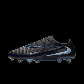 Nike Phantom 6 Low Elite voetbalschoenen (zachte ondergrond) - Zwart