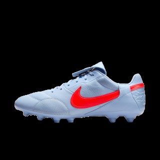 Nike Premier 3 low top voetbalschoenen (stevige ondergrond) - Blauw