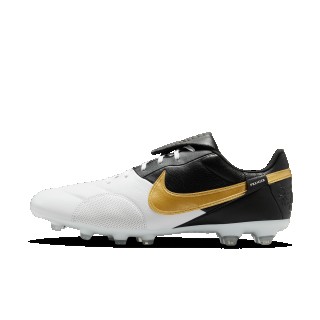 Nike Premier 3 low top voetbalschoenen (stevige ondergrond) - Wit