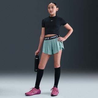 Nike Pro 2-in-1 Dri-FIT shorts voor meisjes - Groen