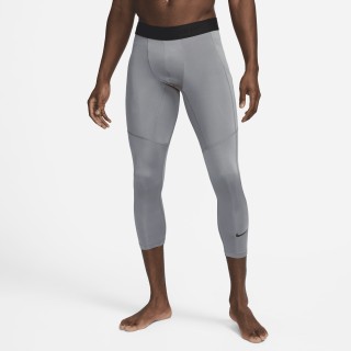 Nike Pro Dri-FIT 3/4-fitnesstights voor heren - Grijs
