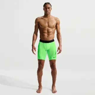 Nike Pro Dri-FIT lange fitnesshorts voor heren - Groen