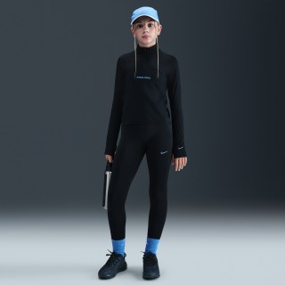 Nike Pro Dri-FIT legging met glanzende accenten voor meisjes - Zwart