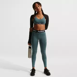 Nike Pro Dri-FIT Legging voor meisjes - Grijs