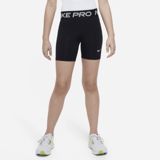 Nike Pro Dri-FIT meisjesshorts (13 cm) - Zwart