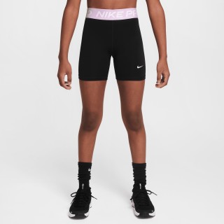Nike Pro Dri-FIT meisjesshorts (13 cm) - Zwart