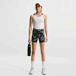 Nike Pro Dri-FIT meisjesshorts (8 cm) - Zwart