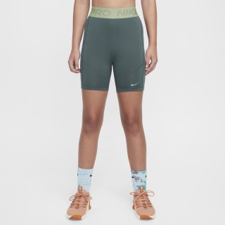 Nike Pro Dri-FIT shorts voor meisjes (13 cm) - Groen