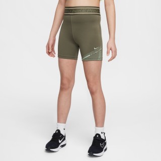Nike Pro Dri-FIT shorts voor meisjes (8 cm) - Groen