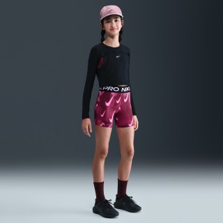 Nike Pro Dri-FIT shorts voor meisjes (8 cm) - Paars