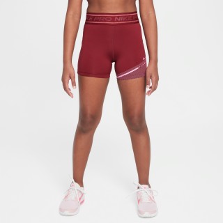 Nike Pro Dri-FIT shorts voor meisjes (8 cm) - Rood