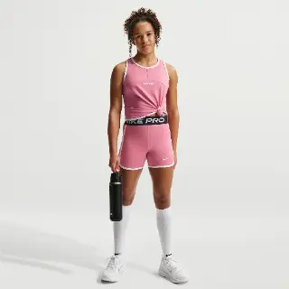 Nike Pro Dri-FIT shorts voor meisjes (8 cm) - Roze