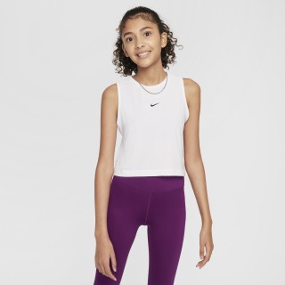 Nike Pro Dri-FIT trainingstanktop voor meisjes - Wit