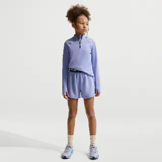 Nike Pro Fleece Dri-FIT shorts voor meisjes - Paars