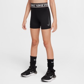 Nike Pro meisjesshorts (8 cm) - Zwart