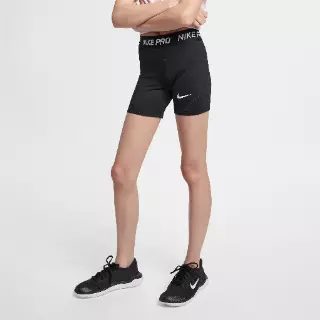 Nike Pro Meisjesshorts - Zwart