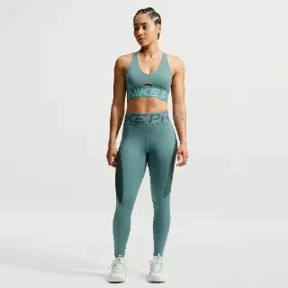 Nike Pro Sculpt 7/8-legging met hoge taille voor dames - Grijs