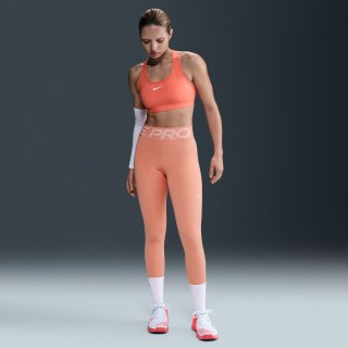 Nike Pro Sculpt lange legging met hoge taille voor dames - Oranje