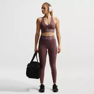 Nike Pro Sculpt lange legging met hoge taille voor dames - Paars