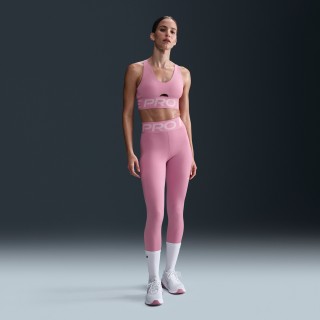 Nike Pro Sculpt lange legging met hoge taille voor dames - Roze