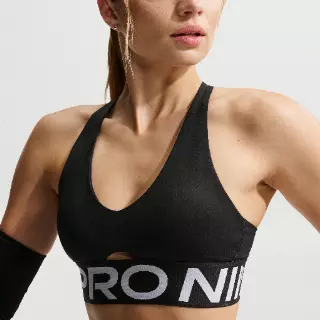 Nike Pro Sculpt padded sport-bh met medium ondersteuning - Zwart