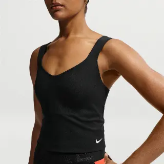 Nike Pro Sculpt padded sport-bh tanktop met medium ondersteuning - Zwart