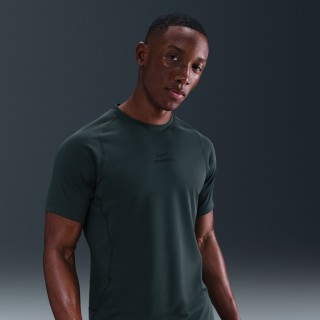 Nike Pro Training Dri-FIT herentop met korte mouwen - Groen