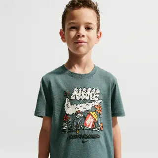Nike 'Rest And Recovery' T-shirt voor kleuters - Grijs