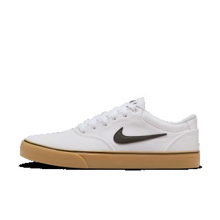 Nike SB Chron 2 Canvas Skateschoen - Wit