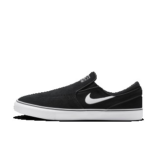 Nike SB Janoski+ Slip skateschoenen - Zwart