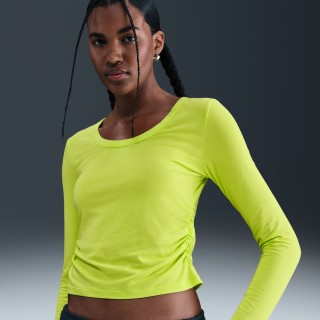 Nike Sportswear Chill Knit damestop met lange mouwen - Groen