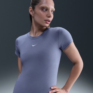 Nike Sportswear Chill Knit T-shirt voor dames - Blauw