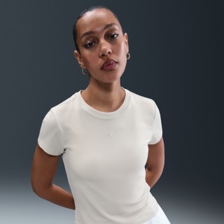 Nike Sportswear Chill Knit T-shirt voor dames - Grijs