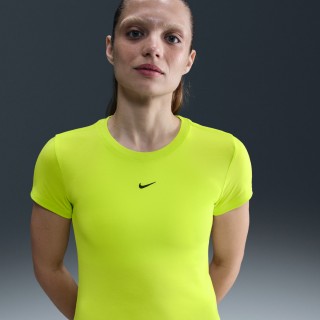 Nike Sportswear Chill Knit T-shirt voor dames - Groen