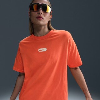Nike Sportswear Club T-shirt met korte mouwen voor dames - Oranje