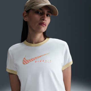 Nike Sportswear Club T-shirt met korte mouwen voor dames - Wit