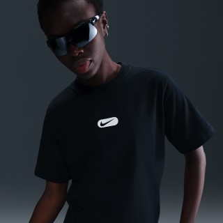 Nike Sportswear Club T-shirt met korte mouwen voor dames - Zwart