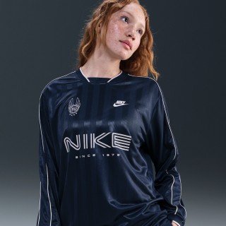 Nike Sportswear damestop van jersey met lange mouwen - Blauw