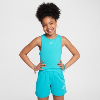 Nike Sportswear geribde tanktop voor meisjes - Groen