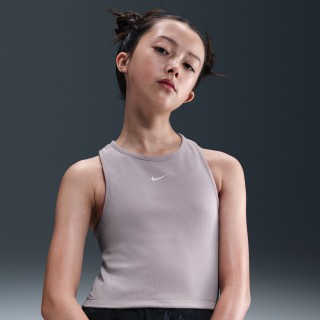 Nike Sportswear geribde tanktop voor meisjes - Paars