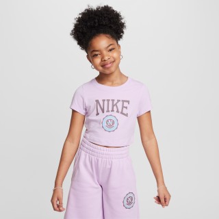 Nike Sportswear kort T-shirt voor meisjes - Paars