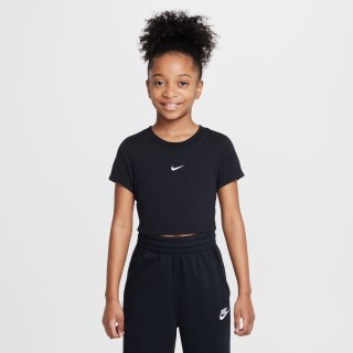 Nike Sportswear kort T-shirt voor meisjes - Zwart