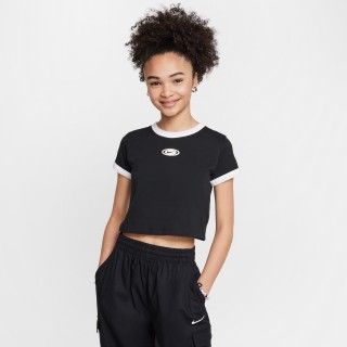 Nike Sportswear kort T-shirt voor meisjes - Zwart