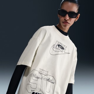 Nike Sportswear oversized T-shirt voor dames - Wit