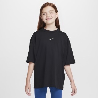 Nike Sportswear oversized T-shirt voor meisjes - Zwart