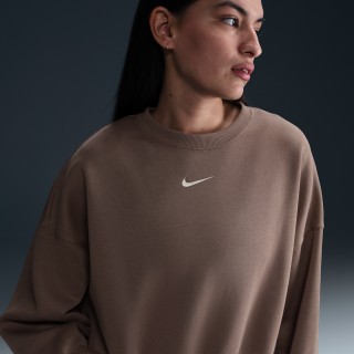 Nike Sportswear Phoenix Fleece extra oversized sweatshirt met ronde hals voor dames - Bruin