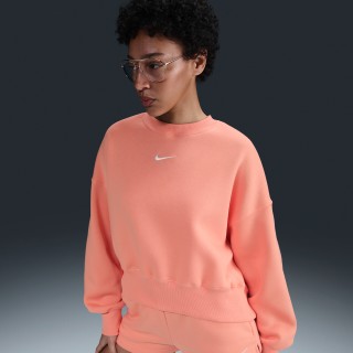 Nike Sportswear Phoenix Fleece extra oversized sweatshirt met ronde hals voor dames - Oranje