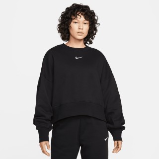 Nike Sportswear Phoenix Fleece extra oversized sweatshirt met ronde hals voor dames - Zwart