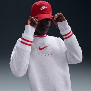Nike Sportswear Phoenix Fleece oversized sweatshirt met ronde hals en graphic voor dames - Bruin